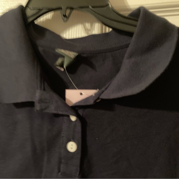 Lot of 2: Polo-Style School Youth Uniform Shirts Navy Blue Large Girls/Teens NEW - Picture 7 of 8